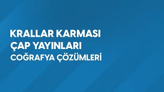 Krallar Karması TYT Denemeleri l Çap Yayınları Coğrafya Çözümleri [upl. by Conti906]