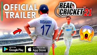 Real Cricket™ 21 Official Trailer  Realistic Graphics  Real Motion Capture  Release Date  RC21 [upl. by Reine]