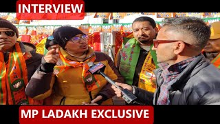 Exclusive interview with MP Ladakh JTN on many issues related to Kargil district [upl. by Inalan]