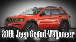 2018 Jeep Grand Wagoneer Concept Interior and Exterior [upl. by Llennahc]