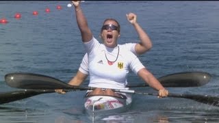 Germany Gold  Womens Kayak Double 500m  London 2012 Olympics [upl. by Cia867]