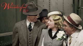 Its A Wonderful Life HD Scene 6 1946 In Color [upl. by Heintz]