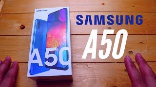 Samsung Galaxy A50  Unboxing and First Impression  TAGALOG [upl. by Kevin]