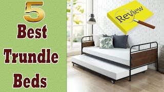 5 Best Trundle Beds  Best Daybed With Trundle [upl. by Lee]