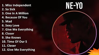 NeYo 2024 MIX Las Mejores Canciones  Miss Independent So Sick One In A Million Because Of You [upl. by Tenay]