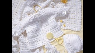 Crochet Along Baby Layette Video 8  Yolanda Soto Lopez [upl. by Wolf702]