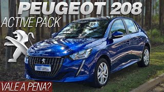 VALE A PENA O NOVO PEUGEOT 208 ACTIVE PACK 2021 É UMA BOA OPÇÃO POR 82 MIL [upl. by Leshia95]