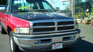 1997 DODGE RAM 1500 LT 2WD SOLD [upl. by Tigges776]