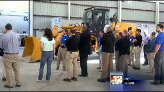 CSX TRANSFLO Opens New Frac Sand Storage Facility in Fairmont WV [upl. by Algar]