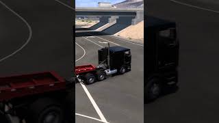 Promods Map Truck Mack Harvester Load American Truck Simulator Gameplay [upl. by Lj750]