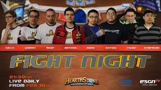 Fight Night Hearthstone  Season 3 amp 4  Trailer [upl. by Aisa280]