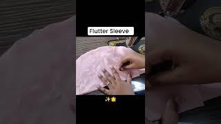 Easy steps to make flutter sleeve [upl. by Lap]