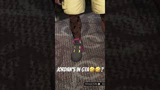 JORDANS IN GTA gta5 gtaonline gta gtav explore fyp fypシ゚viral youtubeshorts ytshorts [upl. by Eanad]