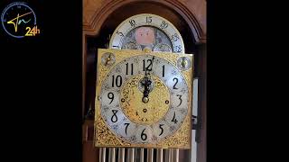 Beautiful Herschede 9 Tubular Grandfather Clock Model 294  Circa1968 [upl. by Clorinda]