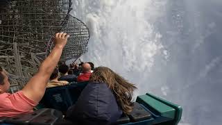 Iron Gwazi Busch Gardens Tampa Back POV 4K 30FPS [upl. by Oakes381]