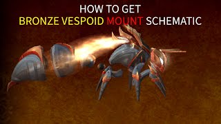 How To Get Bronzewing Vespoid Mount Schematic  WOW [upl. by Noirod711]