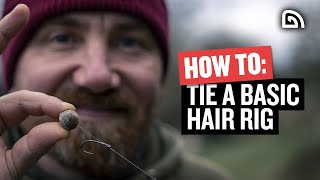 How To Tie a Hair Rig  Carp Fishing Tips  Trakker  Cygnet [upl. by Hpesoy]