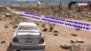 Forza Horizon 5  Blitzerzone DESIERTO VIVIENTE  MITSUBISHI LANCER EVOLUTION mit Freigabecode [upl. by Anitrak]