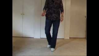 986 Beginner Classic Line dance walk through [upl. by Eloci]