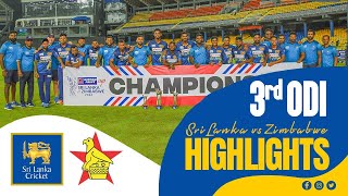 Sri Lanka vs Zimbabwe 1st T20 Highlights 2024  SL vs ZIM 2024  sl vs zim highlights today [upl. by Kurr]