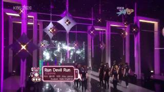 SNSD  Run Devil Run Compilation stage mix  music video [upl. by Ajiram]