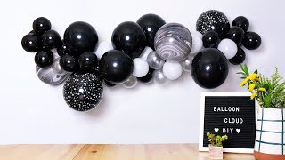 Easy DIY Balloon Garland Stepbystep Tutorial  Party Decoration Tips by Momo Party [upl. by Eeralav777]