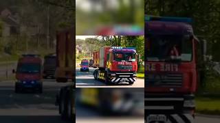 Fire Engines Responding firesirensound firealarmsound uk 2024 shorts lfb 5 [upl. by Esina678]