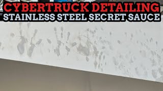 Hes Figured Out How To Clean Cybertrucks Coletons Cleaning Concoction for Stainless  Episode 237 [upl. by Prussian15]