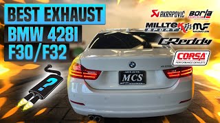 BMW 428i F30F32 Exhaust Sound🔥ARKArmytrixAWEBAQSupersprintRemusRev9StoneiPeRagazzon [upl. by Marji971]