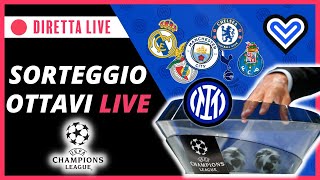 🔴 Sorteggio Champions League in DIRETTA e LIVE reaction lavversario dellInter [upl. by Sivartal137]