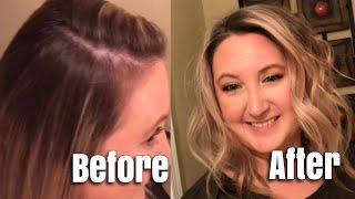 DIY No Foil Balayage Highlight Hair At Home Professional results with product links [upl. by Towers644]