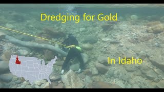 Idaho Gold Dredging [upl. by Yrolam]