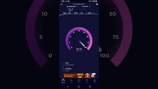 speed test of ACT FiberNet In Delhi 150 mbps plan 799wifiact [upl. by Nyar]