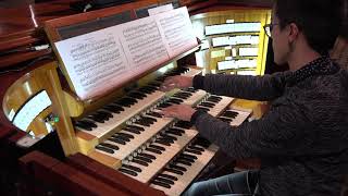 Henk Temmingh Toccata  Edwin Kwong St Patricks Cathedral Melbourne [upl. by Bina]