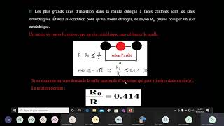 TD 2 chimie minérale Correction exercice 45 amp6 Copie [upl. by Anirtruc]