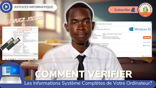 Comment Vérifier les Informations Système Complètes de Votre Ordinateur Tuto Simple shortsvideo [upl. by Hocker]