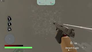 Roblox Desert Eagle Reload Animation [upl. by Purpura]