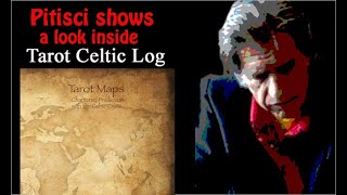 A Look inside Pitiscis Celtic Tarot Log book TAROT MAPS [upl. by Kling]