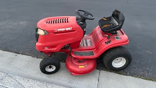 Riding lawnmower park brake wont lock in anymore Fix it easily Lawnmower repair [upl. by Bertelli]