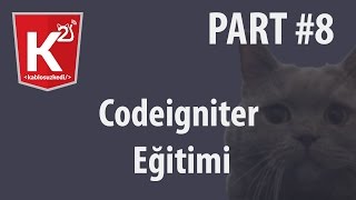 Codeigniter Eğitimi Part8 htaccess Oluşturmak [upl. by Anitsirt419]