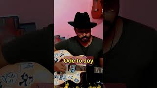 Ode to Joy  Guitar shorts [upl. by Anneirda]