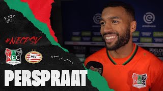 quotIk heb vandaag alles gegevenquot  Perspraat NECPSV [upl. by Janaya552]