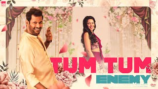 Tum Tum  Video Song  Enemy Tamil  VishalArya  Anand Shankar  Vinod Kumar  Thaman S [upl. by Whitcher]