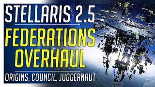 Lithoids amp Federations  Stellaris 25 First Gameplay Info [upl. by Luckett]