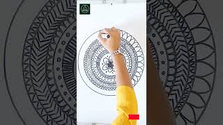 Welcome to 1 Minute Easy KolamDots 34 🎨✨ shorts alpona kolam art muggullu rangoli mandala [upl. by Winters]