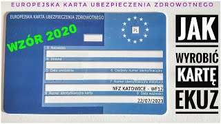 KARTA EKUZ  CO WARTO WIEDZIEĆ I JAK WYROBIĆ W NFZ w 10 minut [upl. by Towney977]