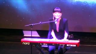 Dami Im  Sound Of Silence Acoustic at Australian Embassy Party [upl. by Aremahs690]