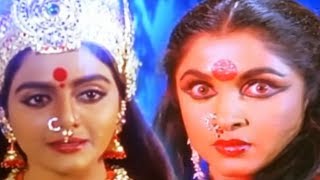 Climax Scene  Ramya Krishnan Bhanupriya  Sri Raja Rajeshwari Tamil Movie  Part 13 [upl. by Llebyram220]