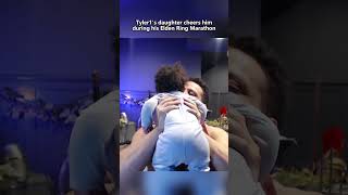 Tyler1s daughter cheers him up 🥹 [upl. by Buttaro]