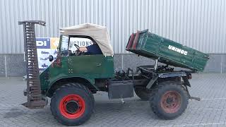 MercedesBenz Unimog 411 Agri for sale at VDI auctions Deurne The Netherlands [upl. by Maximo]